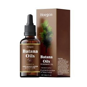 Hoegoa Rosemary Hair Oil, a moisturizing treatment for dry hair, making it smooth and glossy