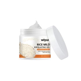 Wiyun Rice Exfoliating Gel Gently Cleanses Face Body Skin Hydrating Moisturizing Refreshing Cleansing Gel (Option: 100g-112.5g-2.16*2.12inch)