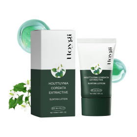 Hoygi Houttuynia Cordata Extractive, Summer Anti-UV Brightening Skin Anti-Dryness Refreshing Breathable Moisturizer (Option: 50ml-78g-1.77*1.7*4.17inch)