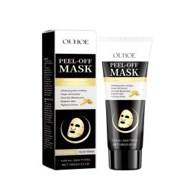 OUHOE Gold Facial Cleansing Mask, Moisturizing Daily Skin Care Moisturizing Facial Tear Hydrating Mask (Option: 100g-123.3g-6.5*1.57*.57inch)