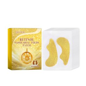 EELHOE Retinol Nasolabial Folds Patch, Nourish Skin Smooth And Delicate Skin Improves And Reduces Fine Lines (Option: 10pcs-110g-3.15*1.26*4.13inch)