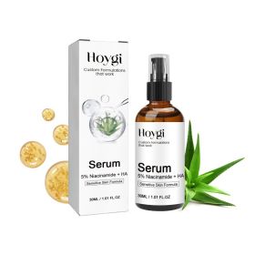 Hoygi 5% Niacinamide+ HA Serum, Moisturize And Moisturize The Facial Skin, Tighten The Anti-Aging And Weaken The Law Of Fine Lines (Option: 30ml-55g-1.29*1.29*4.13inch)