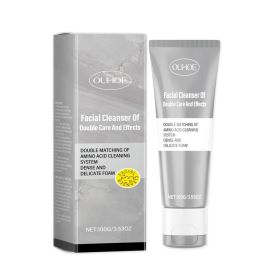 OUHOE Dual Cleansing Moisturizing Cleanser, Gentle Cleansing Facial Skin Refreshing Moisturizing Cleanser (Option: 100g-144.35g-7*1.81*1.81inch)