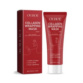OUHOE Red Lactose Collagen Tearing Mask Hydrates, Hydrates, Firming And Firming Skin Hydrating Mask (Option: 60g-85g-5.13*1.57*1.57inch)