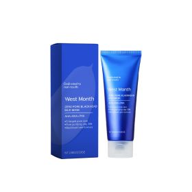 West&Month Blackheads Smear Mud Mask, Clean Oil Control Facial Keratin Blackheads Reduce Acne Clean Mud Mask (Option: 100g-120g-6.18*1.81*1.81inch)