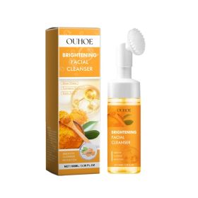 OUHOE Turmeric Cleanser Gently Cleanses Facial Skin, Moistens, Nourishes And Nourishes Skin Without Straining (Option: 100ml-187.4g-7.16*2.16*2.16inch)