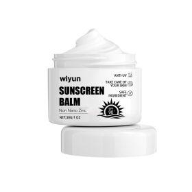 Wiyun Moisturizing Protective Cream For Outdoor Uv Protection Refreshing Moisturizing And Brightening Care Cream For Skin (Option: 30g-47g-2.12*1.57inch)