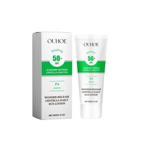 OUHOE Wonder Release Centella Daily Sun Lotion, Summer Protective Hydrating Mild Isolation Protective Cream (Option: 60g-82g-1.57*1.57*5.31inch)