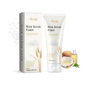 Hoygi Rice Cleanser Gently Cleanses, Hydrates, Moisturizes, Controls Oil, Is Not Tight, Soothes And Repairs Skin (Option: 100ml-126.7g-6.49*1.57*1.57inch)