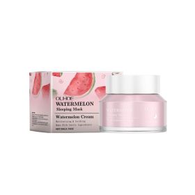 OUHOE Watermelon Sleeping Mask, Hydrates, Moisturizes, Brightens And Deeply Cleanses Pores (Option: 50g-161.2g-2.56*2.56*2.05inch)