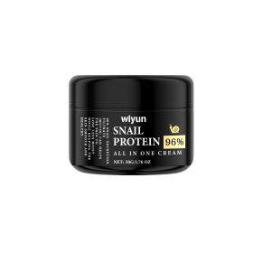 Wiyun Snail Protein All In One Cream, Hydrating Moisturizing Refreshing Delicate Skin Repair Dark Yellow Face Brightening Cream (Option: 50g-74.4g-1.96*1.69inch)
