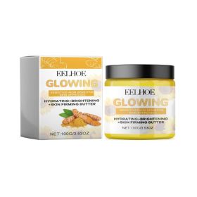 EELHOE Turmeric Moisturizing Cream Nourishes The Facial Skin Barrier, Hydrates And Moisturizes The Skin, And Is A Daily Moisturizing Cream (Option: 100ml-120g-2.28*2.28*2.28inch)